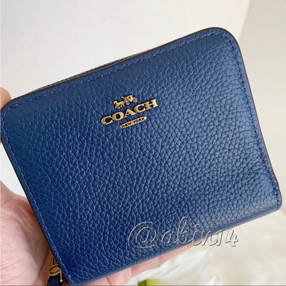 NWT Coach Leather Small Billfold Wallet - Picture 7 of 7